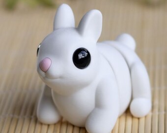 Baby Bunny Keyring / Model