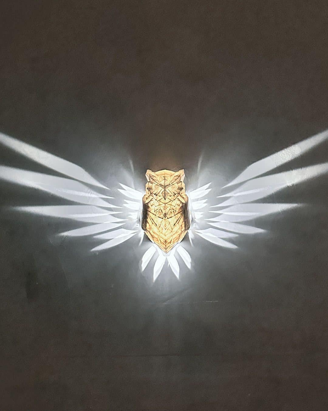 Owl Wall Light - Etsy