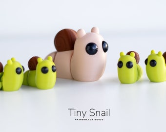 スワロフスキークリスタル カタツムリの置物（葉っぱの上） - 箱入り