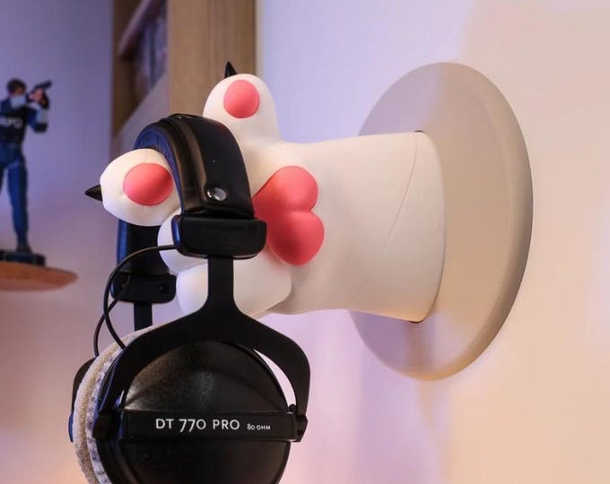 Cat Paw Headphone Stand