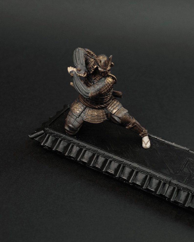 Samurai Räucherstäbchenhalter Bild 4