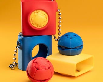 Zorble Fidget-speelgoed | Squishy stressbal, aanpasbare marmeren fidget, bureauspeelgoed, sensorisch speelgoed en cadeau