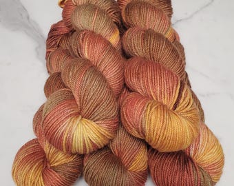 Descendant of Titans - Worsted Weight, 100% Bluefaced Leicester wool, non-superwash