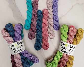 PREORDER – DK Mini Skein Set / Superwash Merino & Nylon