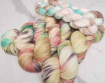 It's Justice O'clock! / Merino Nylon Blend with Mini Skein