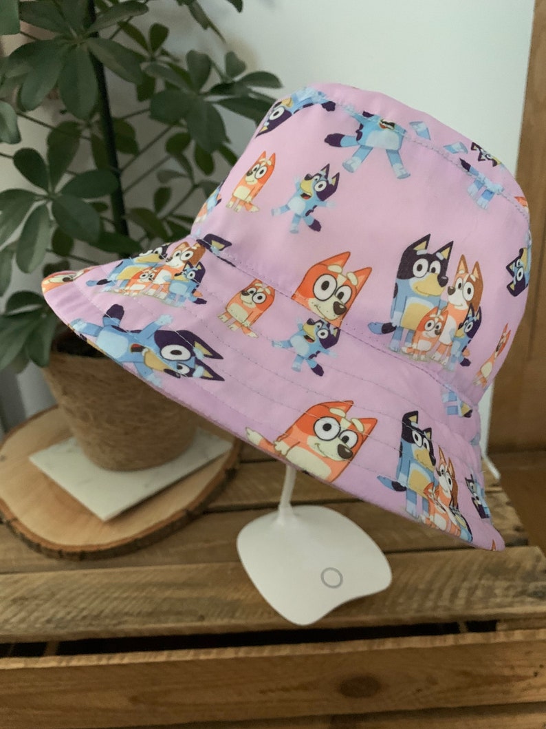 Bluey Character Childs Bucket Hat Etsy UK