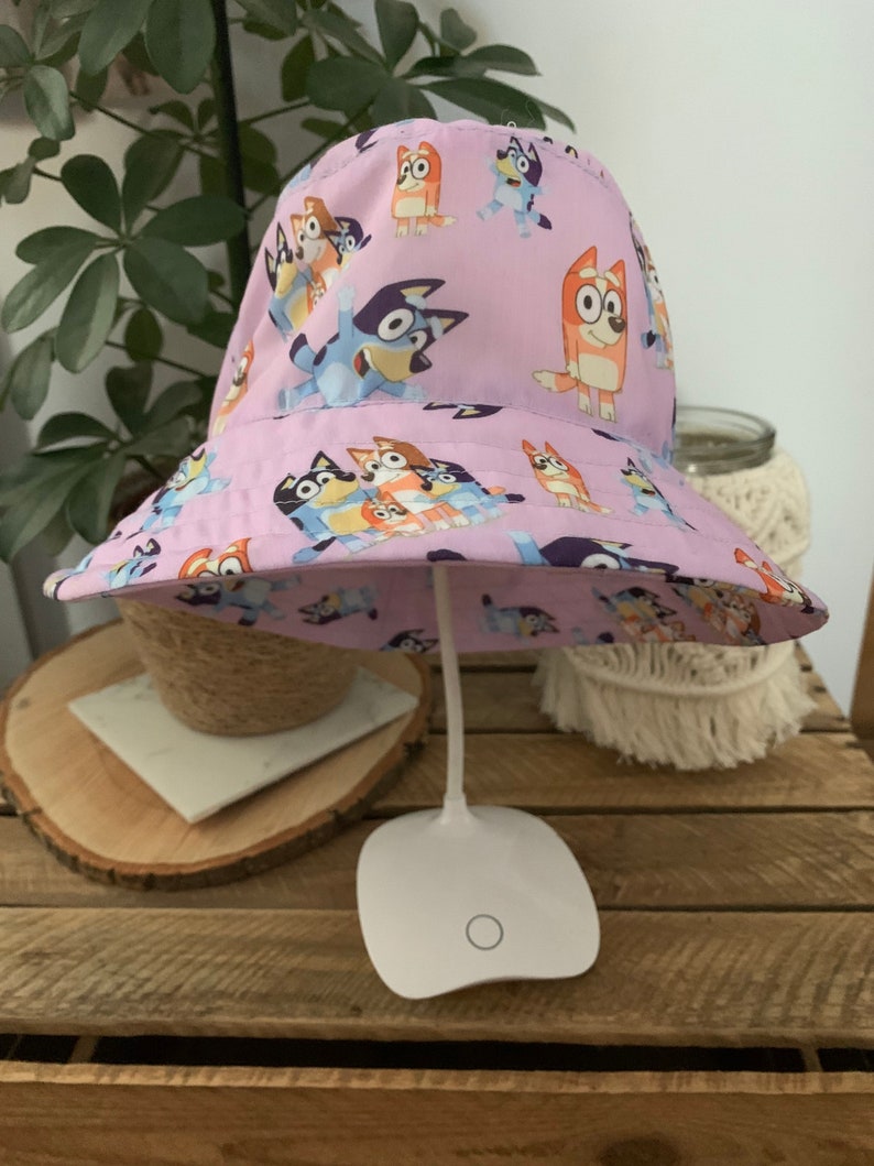Bluey Character Childs Bucket Hat Etsy UK