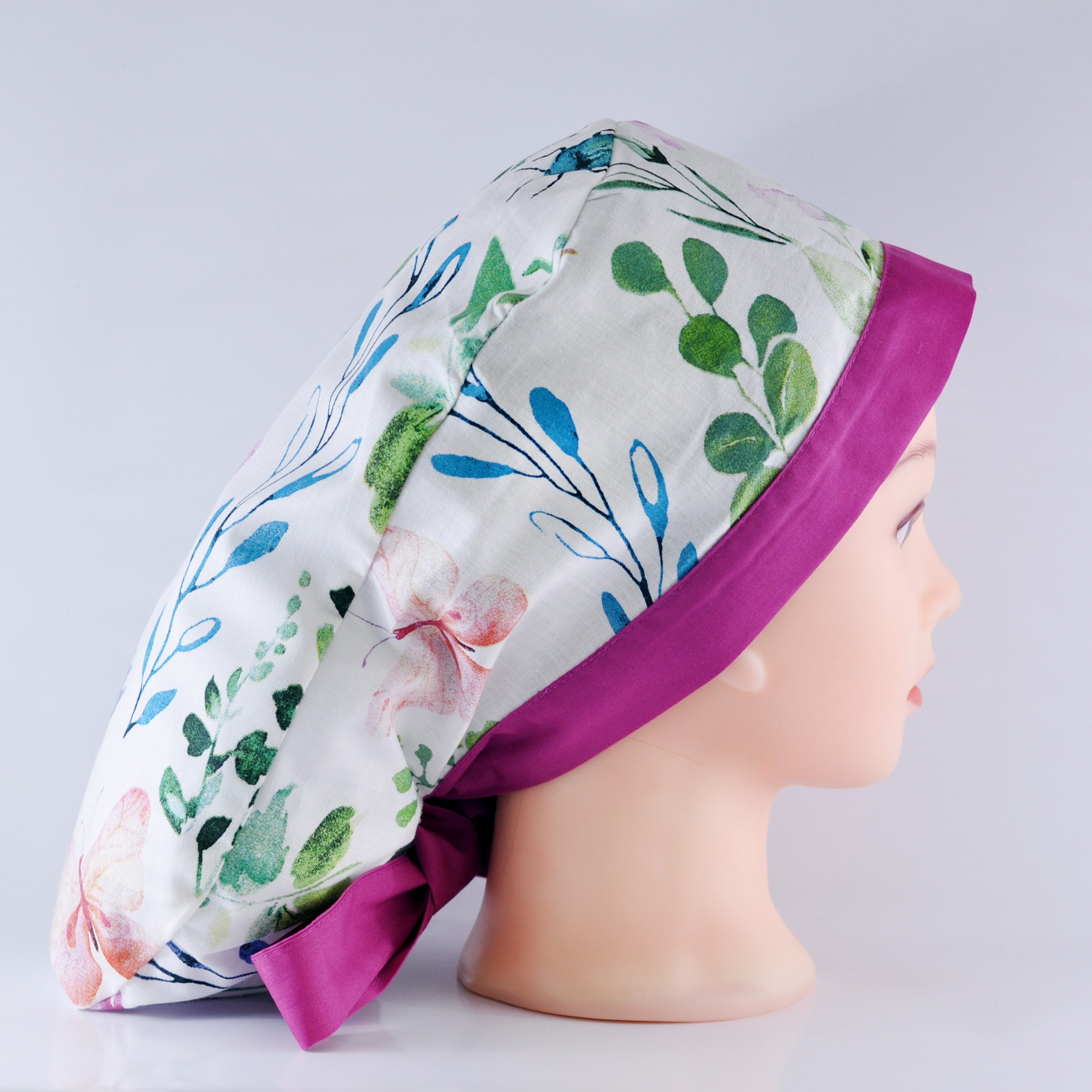 Scrub Cap Ponytail Surgical Scrub Hat 
