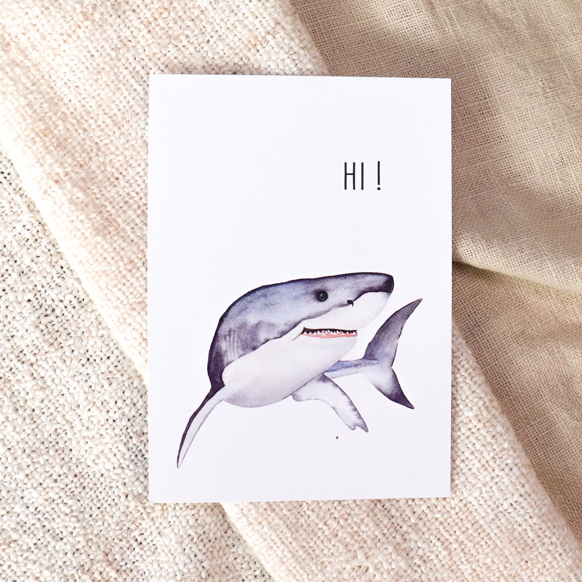Haifisch Haiflosse Haigebiss Weißer Hai Walhai Hai Sticker