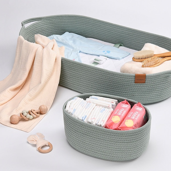 Baby Changing Basket Etsy