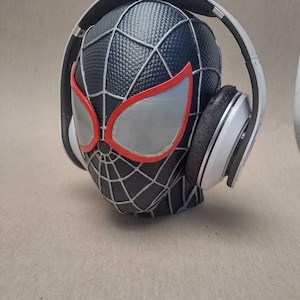 Spiderman Headphone Stand - Epic Gaming Decor, 3D Printed Spiderman Headset Holder