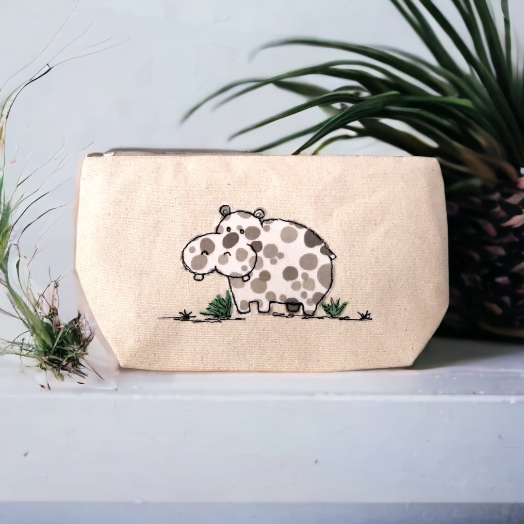 Spotted Hippo Bag Etsy