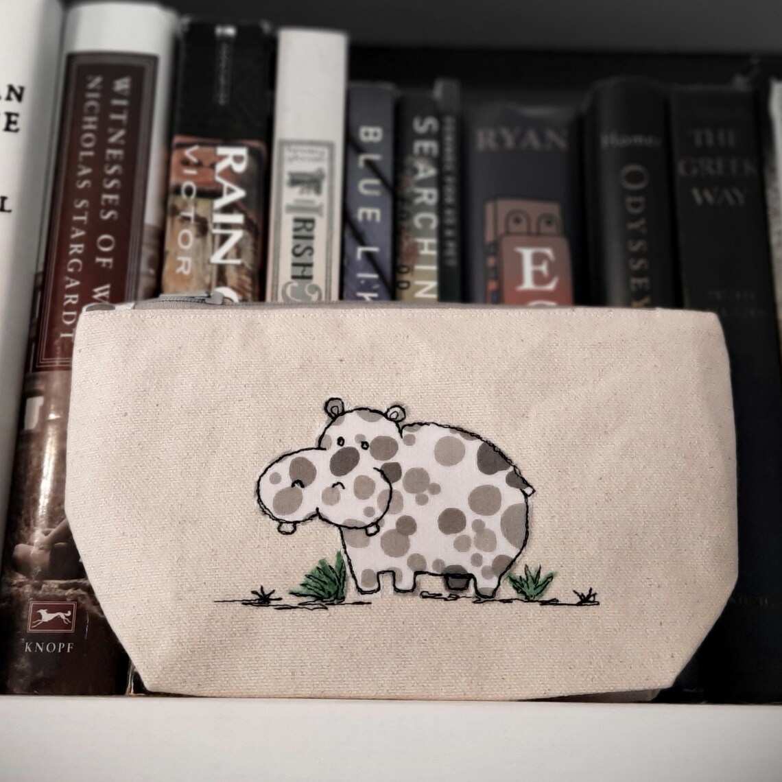 Spotted Hippo Bag Etsy