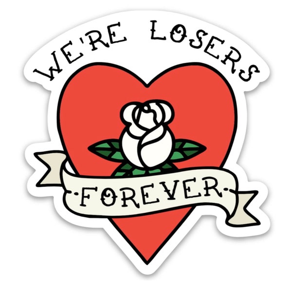 Spanish Love Songs Sticker | Losers | Emo Sticker