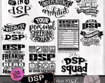 DSP SVG Png Bundle, PSW Svg, Direct Support Professional Svg, Special Needs Caregiver Shirt, Worker Svg, Home Care Aide Appreciation Gift