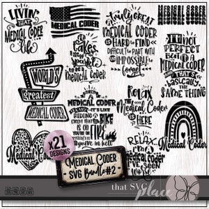 Medizinischer Coder SVG, funkeln SVG, Shirt SVG Png-Bundle, Wertschätzung Geschenk, Becher Png, Aufkleber SVG Clipart, Cricut Cut-Datei, Sublimation