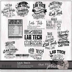 MLT Lab Tech SVG Bundle, Laboratory SVG Png, Med Lab Tech Svg, Phlebotomist, Laboratory Technologist Technician, Healthcare Cricut Cut File