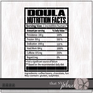 Doula SVG PNG, sage-femme valeur nutritive SVG, cadeau d'appréciation Svg chemise Doula, infirmière Art Svg, accouchement médical éducation Svg