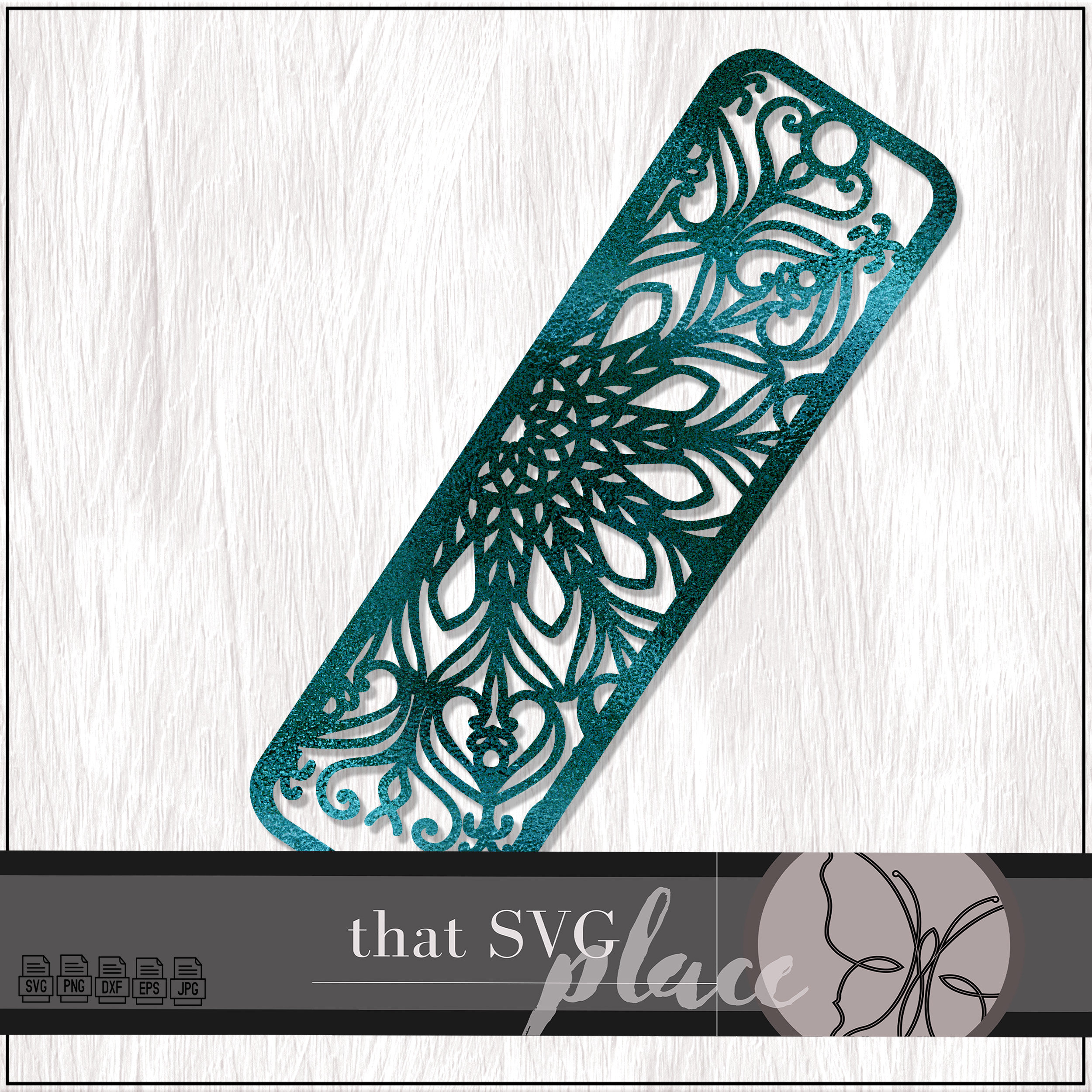 Modèle Signet Signet SVG, modèle de signet, signet manches SVG, fichiers SVG pour ...