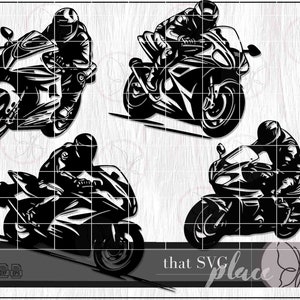 Motorrad SVG, Motorrad Clipart, Motorrad PNG, Motorrad Vektor, Biker SVG, Racing SVG, Cricut geschnitten Datei