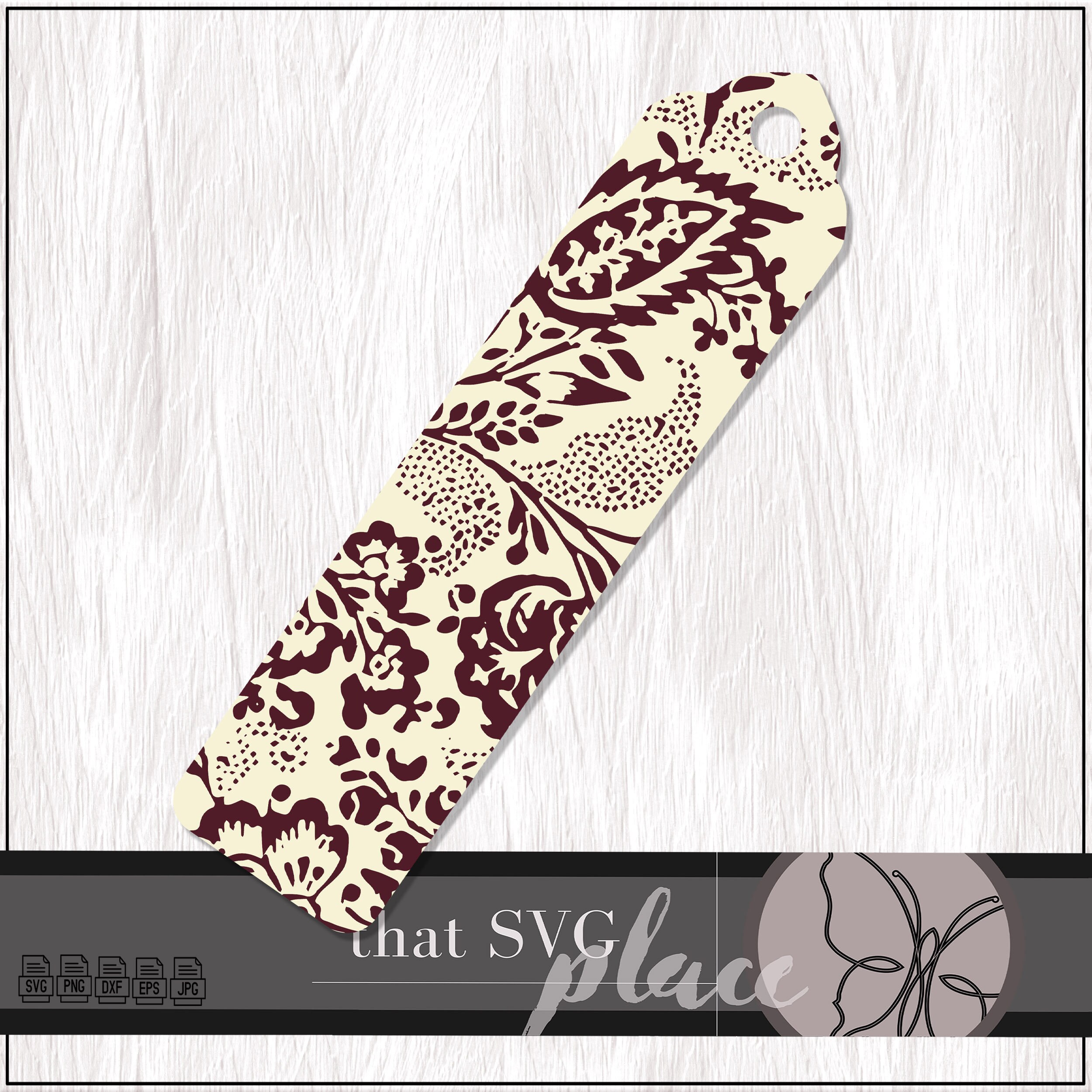 Modèle Signet Signet SVG, modèle de signet, signet manches SVG, fichiers SVG pour ...