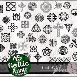 Celtic Knot SVG, Celtic SVG, Celtic Cross SVG, Celtic Knot Tattoo, Celtic Symbols Svg, Irish Svg, St Patricks Day Svg, Svg Files For Cricut