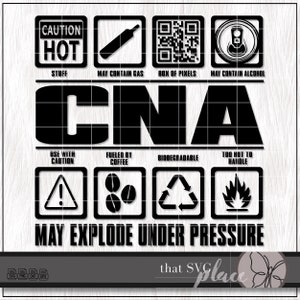 CNA SVG, Certified Nursing Assistant Svg Png, CNA Life Cricut Cut File, Sublimation Digital Download, Cna Appreciation Gift Svg