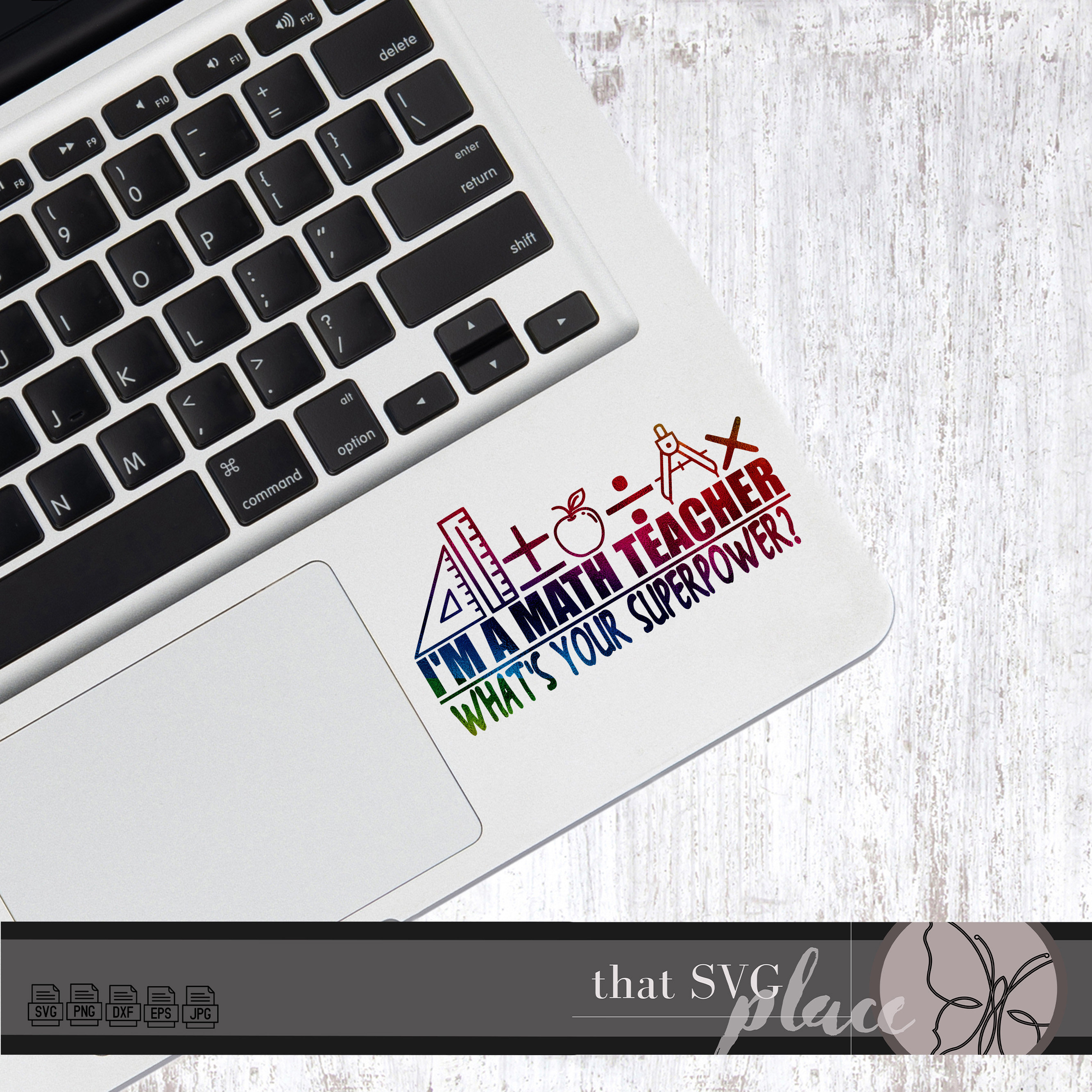 Math Teacher SVG, Math SVG, Teacher SVG Cricut Cutting File Silhouette ...