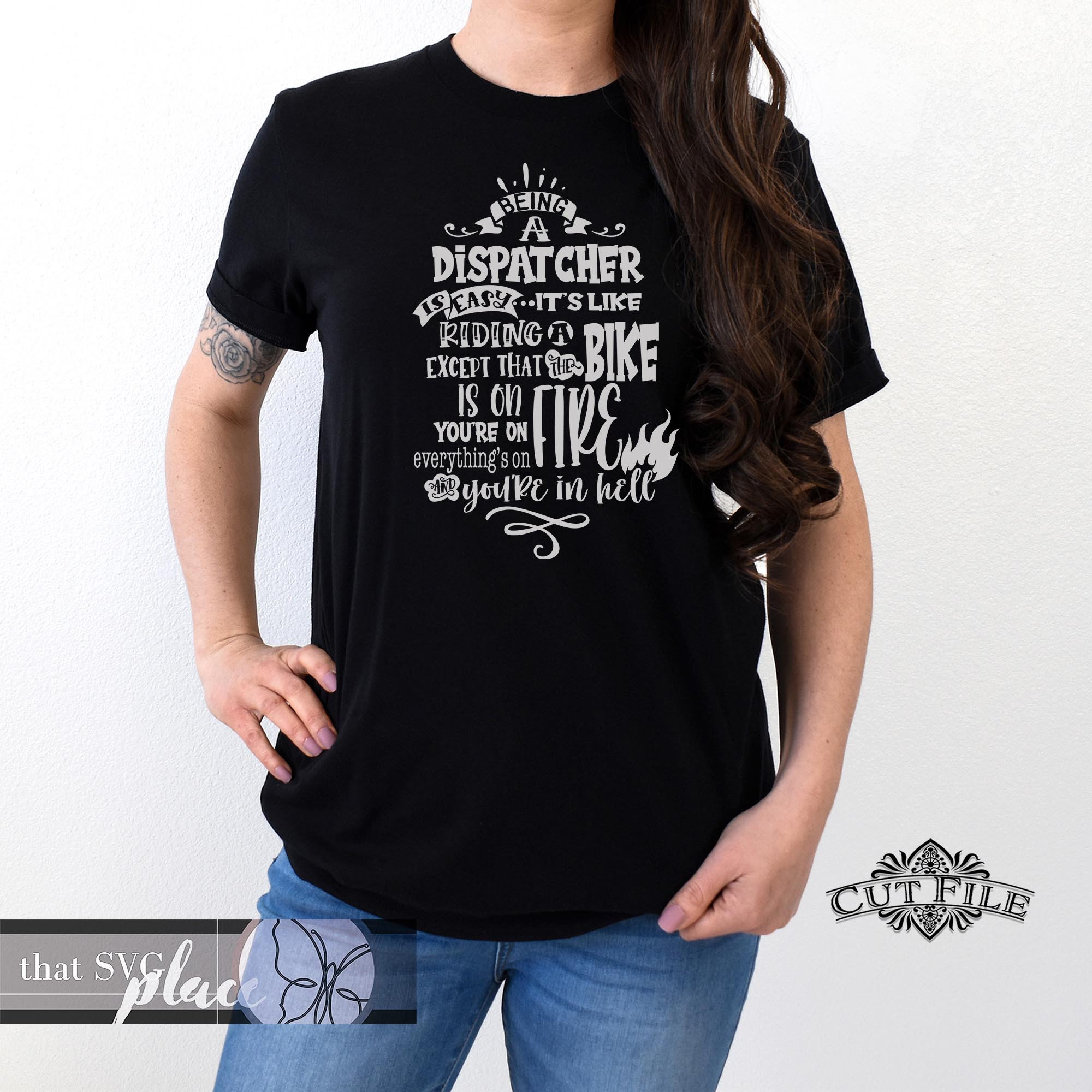 911 Dispatcher SVG Bundle, Funny Dispatch Sublimation PNG SVG ...