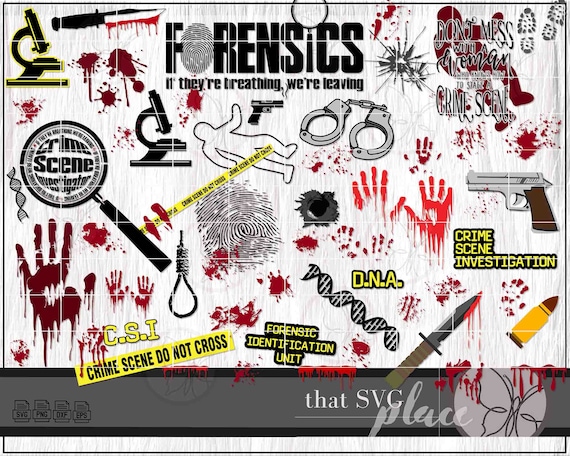 Crime Scene SVG, True Crime SVG Bundle, Blood Spatter Svg, Blood Splatter Svg, Murder Svg, Blood Svg, Cricut Cutting File