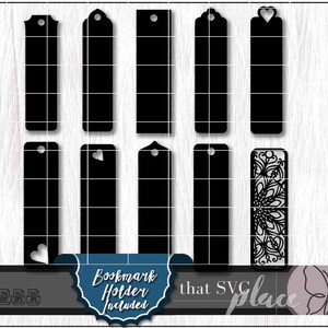 Marcador SVG, modelo de marcador, manga de marcador SVG, arquivos SVG para arquivo de corte Cricut Silhouette Glowforge, uso comercial