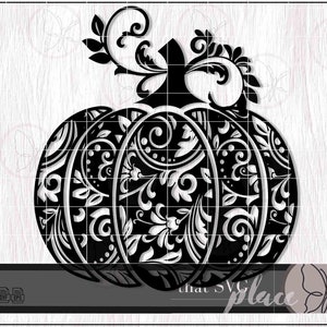 Fantasia de abóbora SVG, abóbora clipart, outono SVG, Swirly Pumpkin SVG, abóbora Svg, outono Svg, silhueta Svg, arquivo Cricut Cut