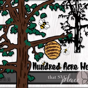 Classic Winnie The Pooh SVG, EPS, PNG, Cricut Silhouette Glowforge Cutting File, Digital Download