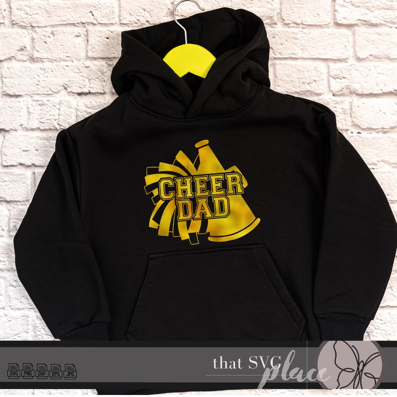 Cheer Dad SVG Cheerleader Svg Cheer SVG Megaphone SVG Cut - Etsy