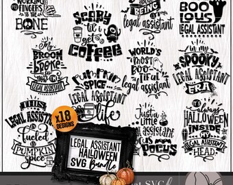 Legal Assistant SVG, Halloween PNG Bundle, Paralegal Appreciation Gift, Shirt Svg, Law School Student Graduation Gift, Sublimation Design