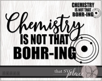Chemistry Teacher SVG, Science Clipart, Periodic Table (Cricut Cut File)