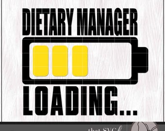 Dietary Manager SVG, Dietary PNG, Registered Dietitian Svg, Nutritionist Appreciation Gifts Svg, Medical Coworker Student Gift
