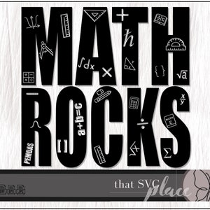 Math Teacher SVG, Math SVG, Teacher SVG Cricut Cutting File Silhouette ...