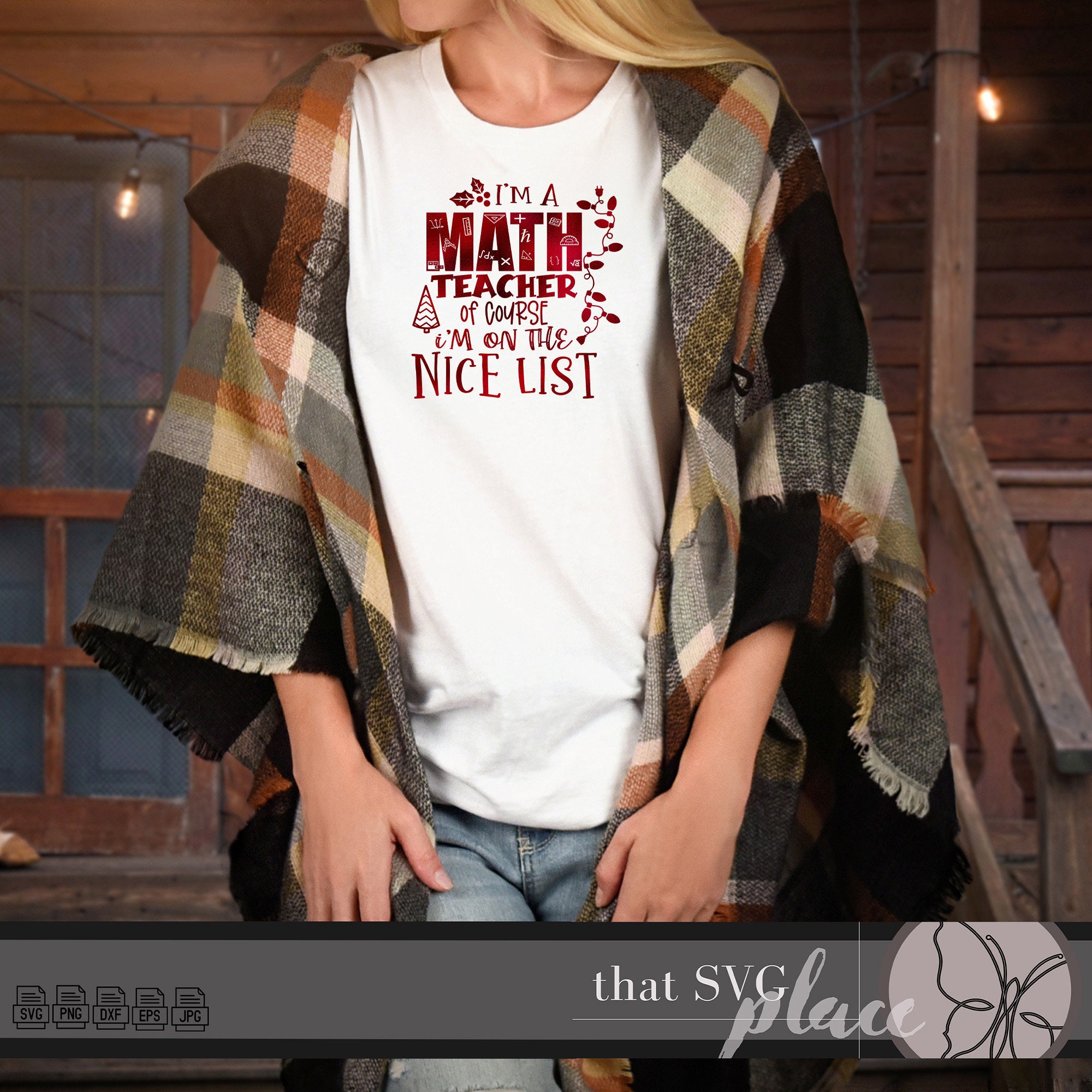 Math Teacher SVG, Math SVG, Teacher SVG Cricut Cutting File Silhouette ...