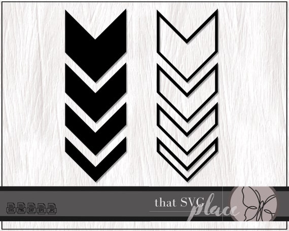 Chevron Arrow SVG Chevron SVG Chevron Pattern SVG Eps Png - Etsy