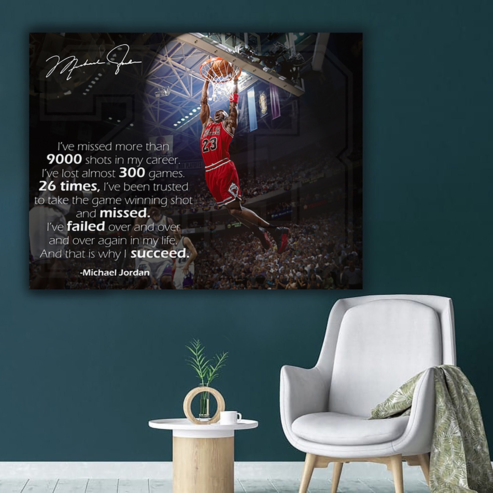 Chicago Bulls United Center Chicago IL Solid-Faced Canvas Print