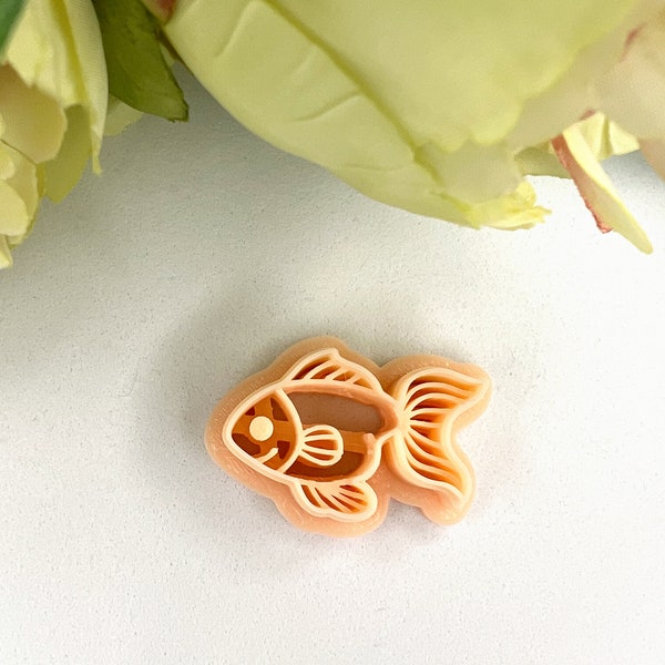 Goldfish polymer clay cutter