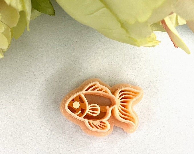 Goldfish polymer clay cutter