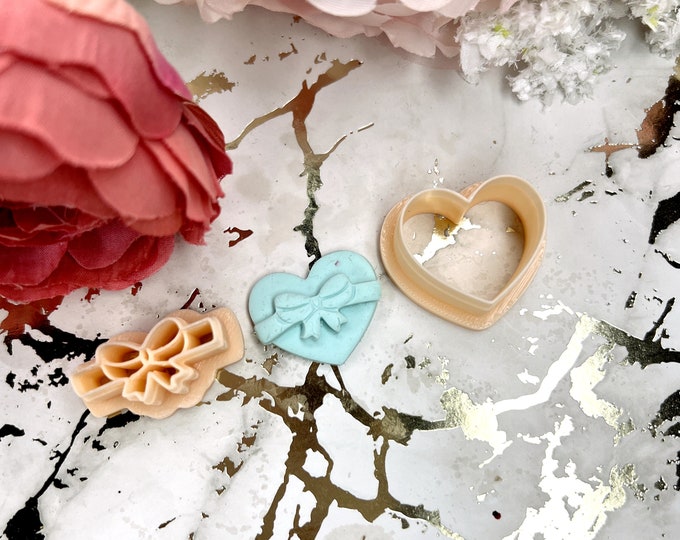 Clay cutters Heart Chocolate Box| Polymer clay cutter| Earring making| Clay tools
