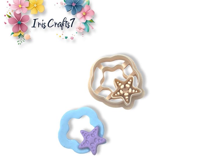 Coral Combo 2 Polymer Clay Cutter Set - Perfect for Crafts DIY Projects