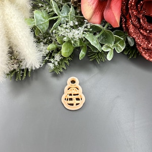 Snowman 4 Polymer clay cutter - Christmas Earrings - Ceramic Tools - DIY Holiday Jewelry Supplies – Festive Craft Tool for Clay
