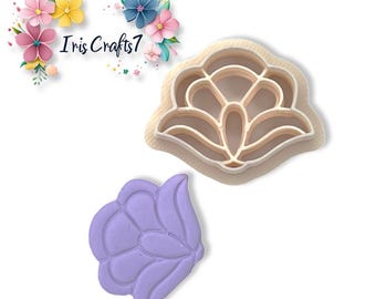 Flower 52 Polymer Clay Cutter for Earring Making