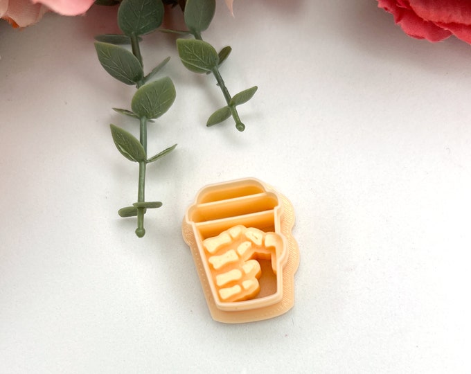 Skeleton Hand Coffee clay cutters| Polymer clay cutters| Ceramic tools| Clay tools| Jewellery making