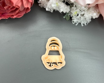 Halloween Ghost no. 5 Polymer Clay Cutter | Spooky Earring Making Tool | DIY Jewelry