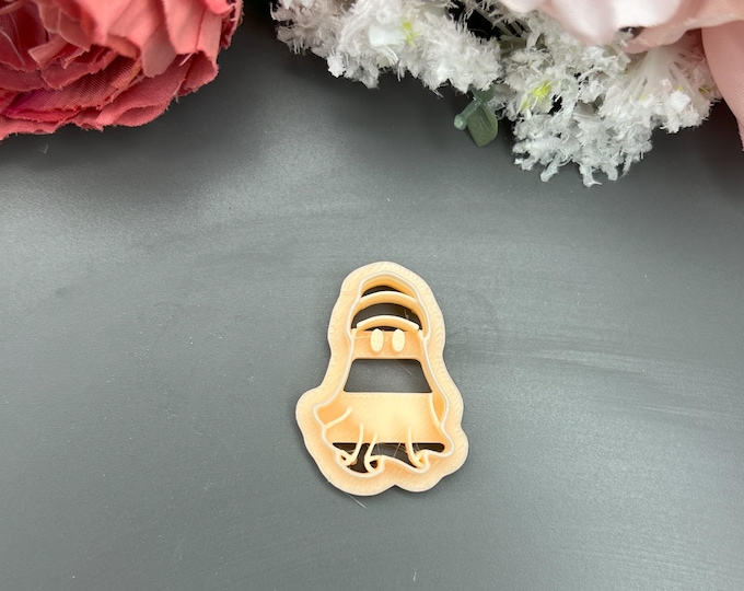 Ghost 5 Polymer Clay Cutters_ Halloween Jewellery_ Ceramic Tools_ Handmade Earrings
